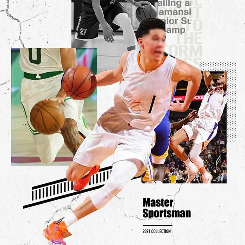 Description Picture 3 of itemSingle Leg Basketball Leggings Quick Drying Men's Running Football Yoga Fitness Compression Pants Sports Clothing Accessories