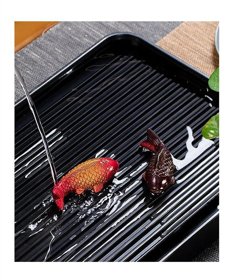 Description Picture 3 of itemCreative Carp Color-changing Tea Pet Exquisite Resin Animals Decoration Tea Table Desktop Feng Shui Ornaments Tea Accessories
