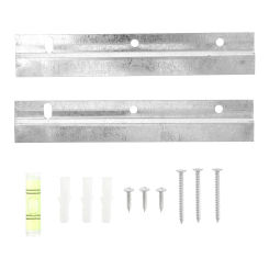 French Cleat Interlocking Hardwares Kit Metal Z Hanger for Picture Frames
