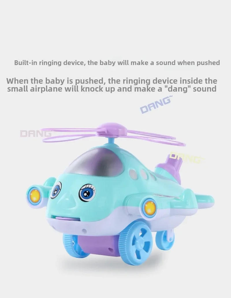 Description Picture 5 of itemBaby Cartoon Airplane Toy Walker Toddler Educational Stroller Suitable for Newborns To Learn Walking and Crawling Skills