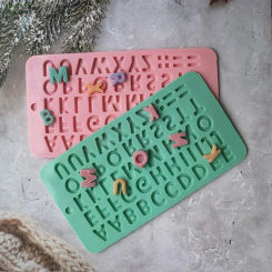 Letter&Number Chocolate Silicone Mold Alphabet Cookie Candy Cake Mold Baking Pastry Tray Tool Cake Decorate Kitchen Accessories