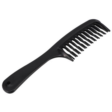 HOT!Double Row Tooth Detangler Hair Comb Shampoo Comb With Handle For Long Curly Wet Hair