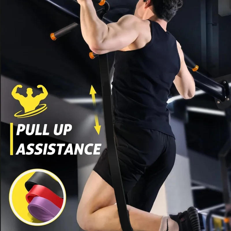 Description Picture 5 of itemWorkout Pilates Latex Resistance Band Exercise Elastic For Sport Strength Pull Up Assist Heavy Duty Fitness Equipment Tough Pull