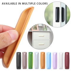 2Pcs/lot Furniture Decor Modern Auxiliary Cupboard Kitchen Wardrobe Pulls Cabinet Pulls Drawer Knob Self-adhesive Handles