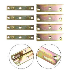 Bed Rail Hook Bed Rail Bracket Bed Bed Rail Bracket Furniture Hinge Non-Mortise Snap Connectors Brass Connection