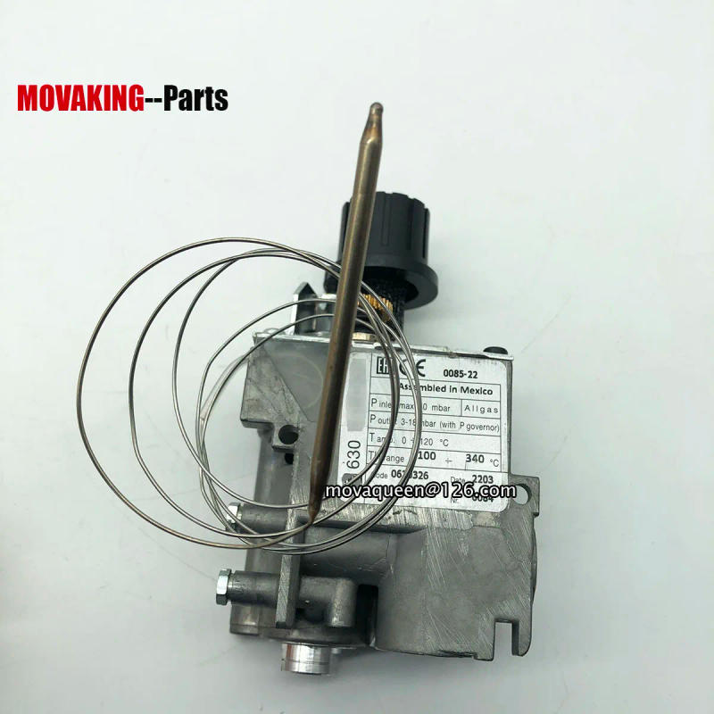 Description Picture 2 of itemGas Fryer Oven Accessories 630 0630326 0085AP0012 100~340℃ Degree Thermostatic Gas Control Valve For EUROSIT 630 Replacement