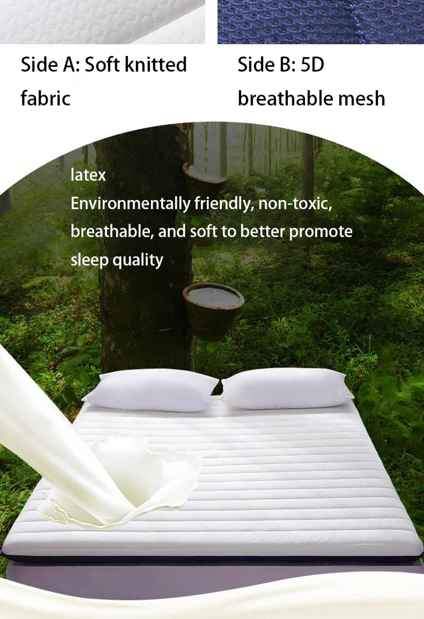 Description Picture 3 of itemDropshipping Customizable Size Mattress Soft Mattress Home Tatami Mat Was The Floor Mat Student ZHA03-19999