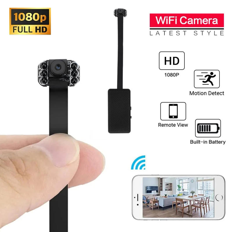 Description Picture 3 of itemWifi Camera DIY Portable Mini Camara Wifi 4K Micro Camcorder P2P Wireless Webcam Video Recorder Home Security Nanny Camera
