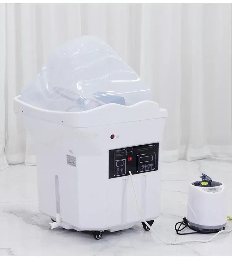 Description Picture 4 of itemWater Circulation Shampo Chair Sink Fashion Stylist Head Spa Hair Wash Basin Chair Move Shampouineuse Salon Furniture MQ50XF