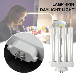 4-row 27W 6500K 4 Rows Light Bulb Compact Fluorescent Light Bulb Lamp Lighting Office Dormitory Tube Energy Saving