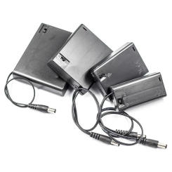 AA 1 2 3 4 5 6 8 Slot Power Battery Storage Case DIY UM3 3.0V AA Battery Holder LR6 Container With Lead Cable