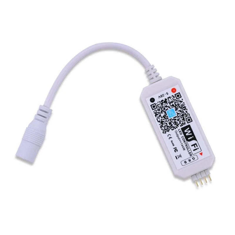 Description Picture 6 of itemSmart Bluetooth LED Controller Music Timing Switch Dimming DC5-24V 4A 4CH For Color RGBW RGB LED Strip Panel Lights Fixtures