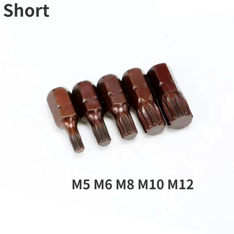 Description Picture 2 of itemKrachtige Twelve Pointed Torx Screwdriver Set 30mm/75mm Screwdriver Tool M5 M6 M8 M10 M12
