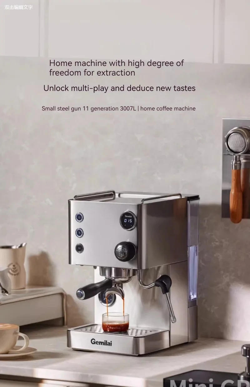Description Picture 3 of itemLatte CRM3007G Espresso Machine Pre Brew Automatic Coffee Machine, with OPV Valve PID Technology To Control 1850W Cappuccino