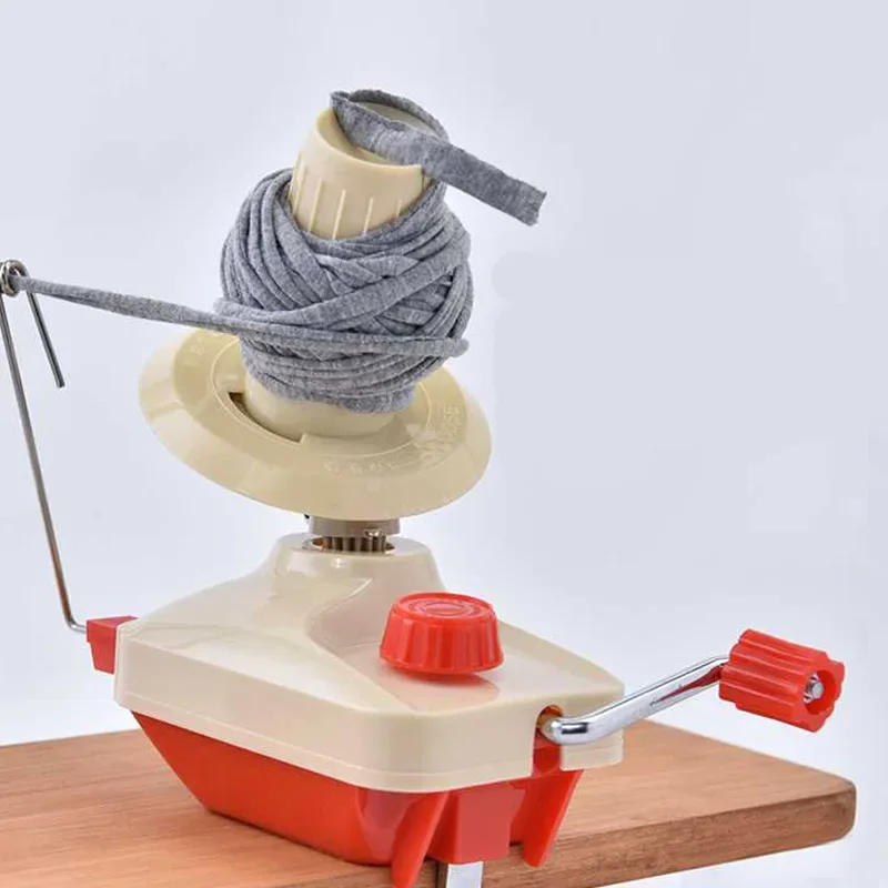 Description Picture 5 of itemHand Operated Yarn Winder Home Small Portable Fiber Wool Manual Handheld Winding Machine for Cotton Yarn Thread Balls Making
