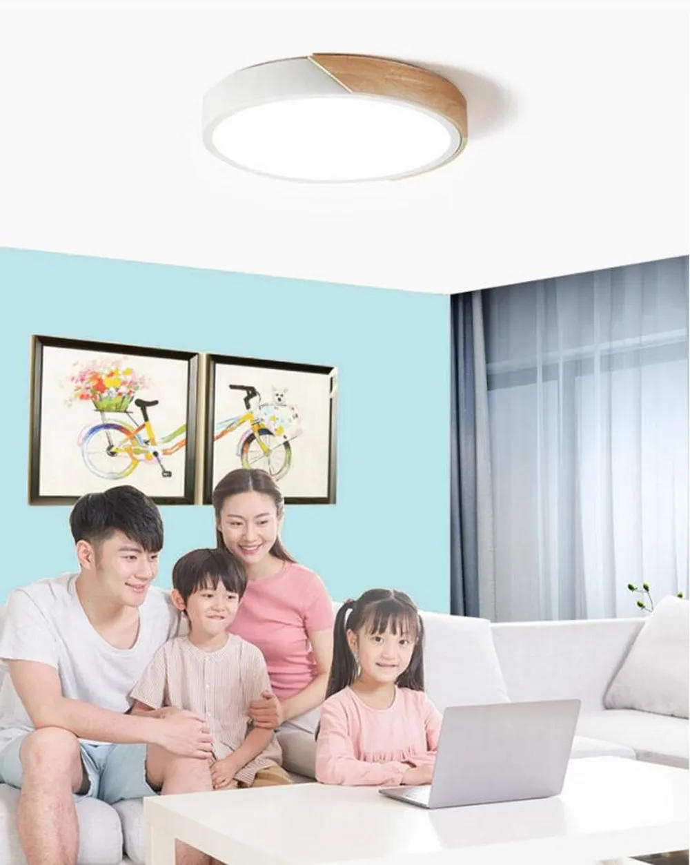 Description Picture 2 of itemLED Ring PANEL Circle Light SMD 50W 36W 24W 18W 12W  LED Round Ceiling board circular lamp board AC 220V 230V 240V LED light