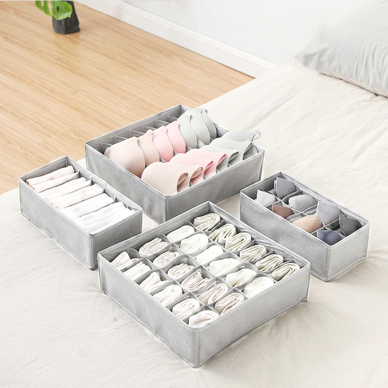 Description Picture 5 of itemDrawer Underwear Socks Bra Storage Box Clothes Storage Organizer Underwear Bag Household Wardrobe Box Cabinet Drawer Organizer