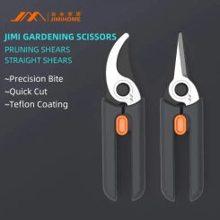 JIMIHOME Pruning Shears Professional Garden Shear Hand Pruners Gardening Shears Flower Shears Floristry Shears Gardening Tools