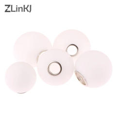 White Glass Lamp Shade For E14/E27 Bulb Fitter Opening Accessory Glass Fixture Replacement Globe Or Lampshade