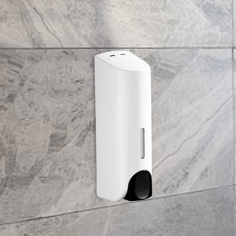 Description Picture 5 of itemSingle/Double Head Soap Dispenser Wall Shower Bath Shampoo Dispenser Bathroom Accessories Liquid Soap Container for Hotel