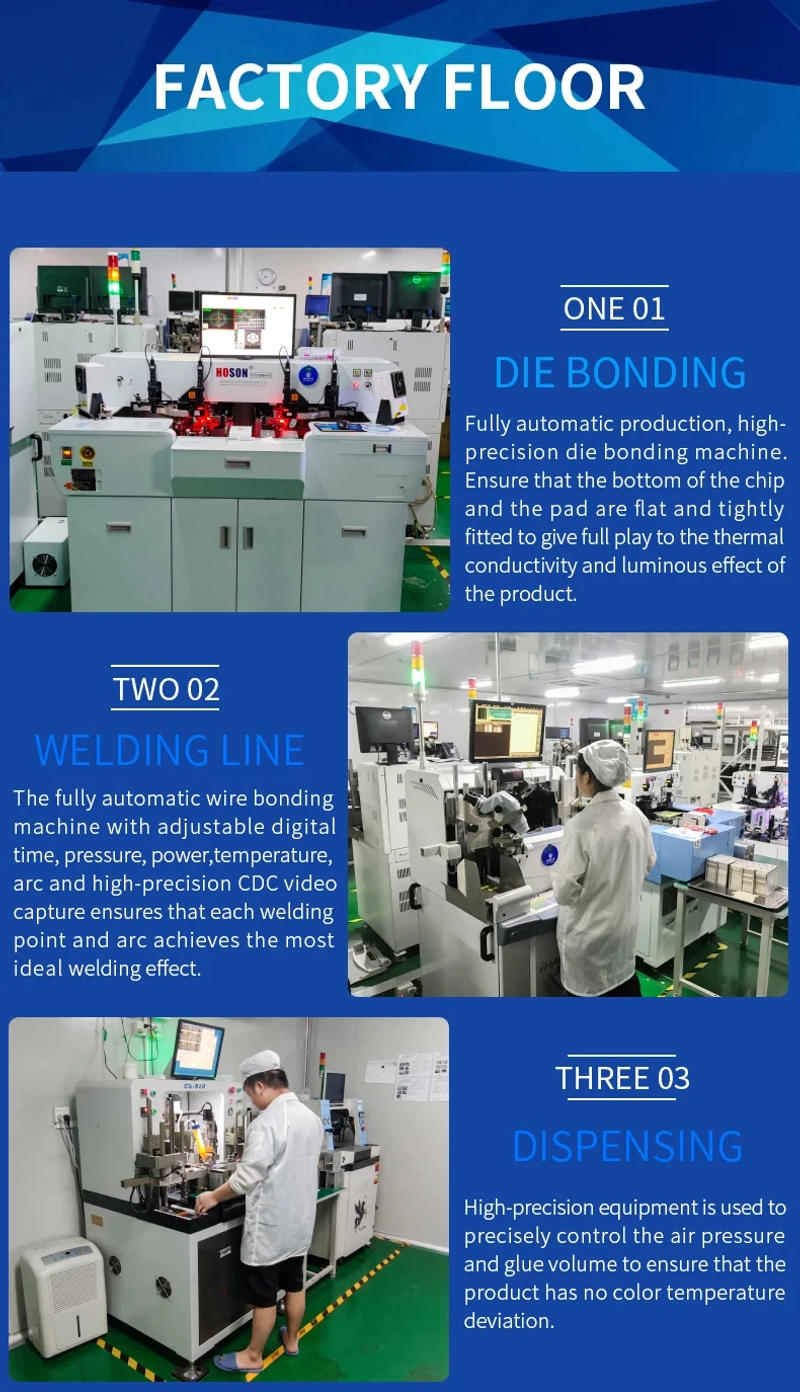Description Picture 6 of item100pc Super Bright SMD 5730 0.5W LEDs, 6000K/6500K, 150mA, PCB SMT, Replaces SMD 5630 for Enhanced Brightness