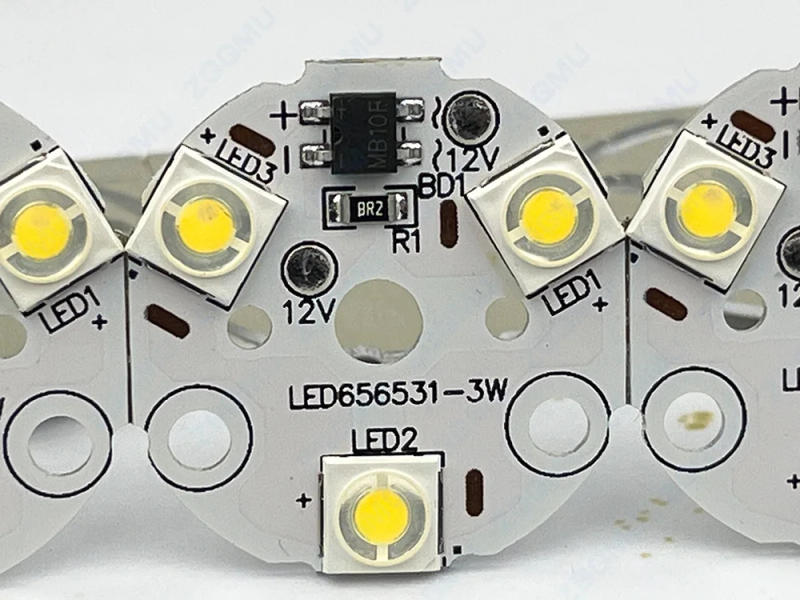 Description Picture 6 of itemDC12V 3W 31MM LED Light Board Warm White Switching Light Source PCB With LED Chip For Night Light