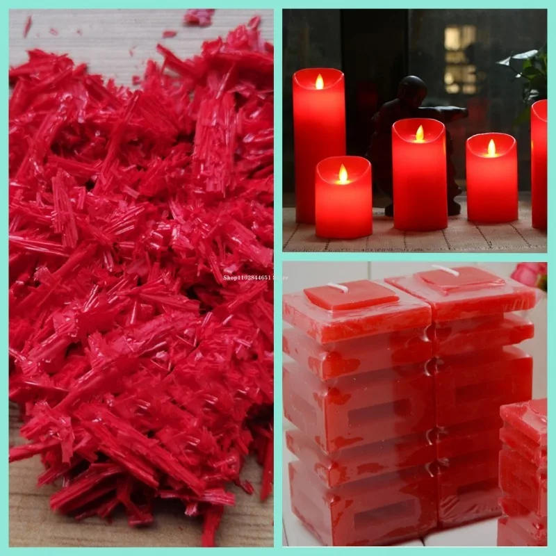 Description Picture 6 of item500g/ Bag Japanese Filiform Candle Pigment Scented Candle Making Dye DIY Wax Cup Coloring Creative Modeling Decorative Materials