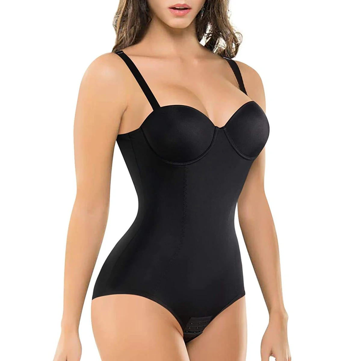 Description Picture 3 of itemBra Shapewear Bodysuit Women Butt Lifter Waist Trainer Corset Modeling Strap Reductive Girdles Slimming Underwear Body Shaper
