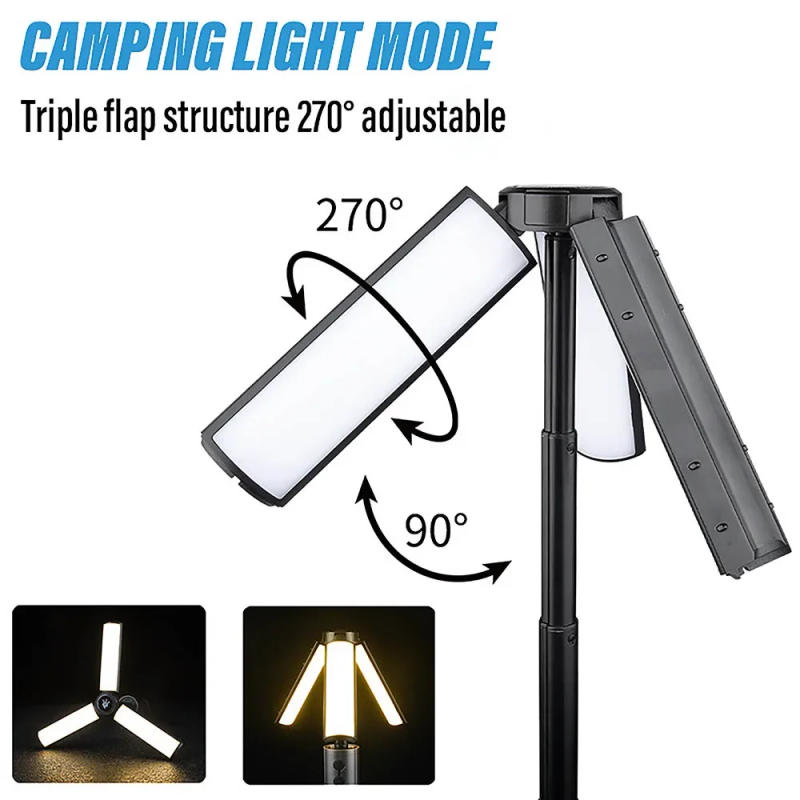Description Picture 6 of itemMulti-functional Camping Light 2 in 1 USB Rechargeable Camping Lantern\Flashlight with Hook Outdoor Emergency Camping  Lamp
