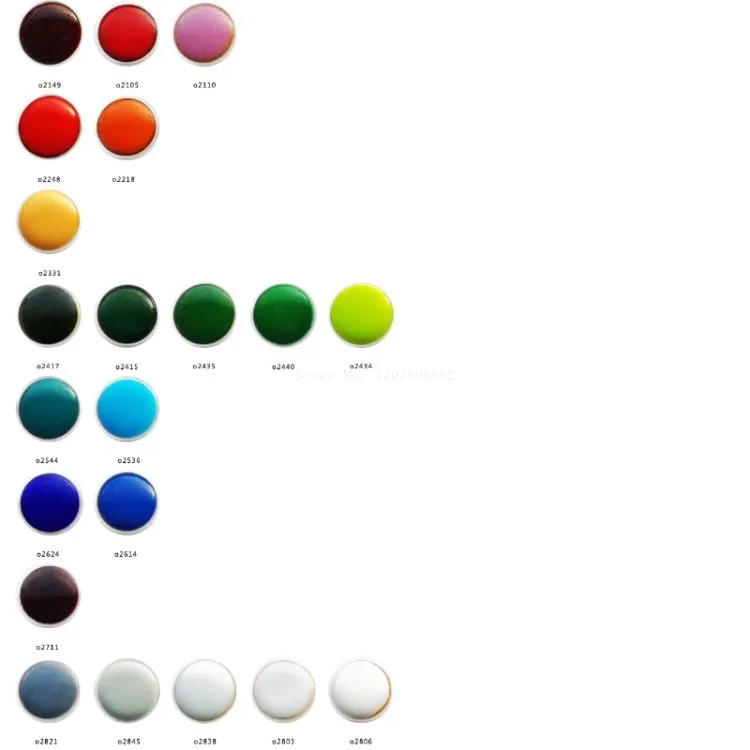 Description Picture 2 of item30g/ Box Pure silver Kiln Change Series Opaque High Temperature Enamel Powder DIY handwork Jingtai Blue Jewelry Pendant Material