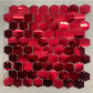 hexagon red