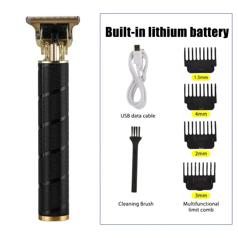 Description Picture 4 of itemElectric T9 Hair Clipper Trimmer For Men Rechargeable Electric Shaver Beard Barber Hair Cutting Machine Men Beard Trimmer