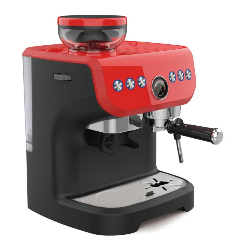 Description Picture 3 of itemElectric Professional Classic Automatic American Coffee Single Serve Espresso Coffee Maker With Grinder