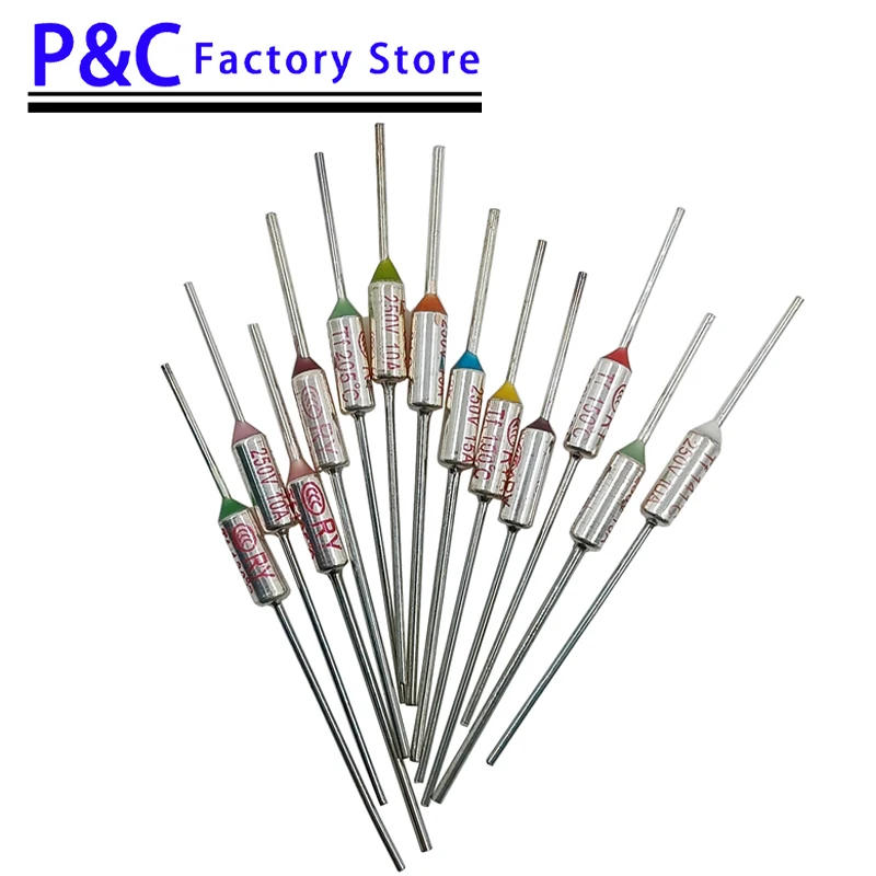 Description Picture 5 of item500PCS TF Thermal Fuse RY 10A/15A 250V Temperature 65 C 73C 75C 85C 100C 110C 120C 130C  165C 172C 185C 192C 200C 216C 240C 300C