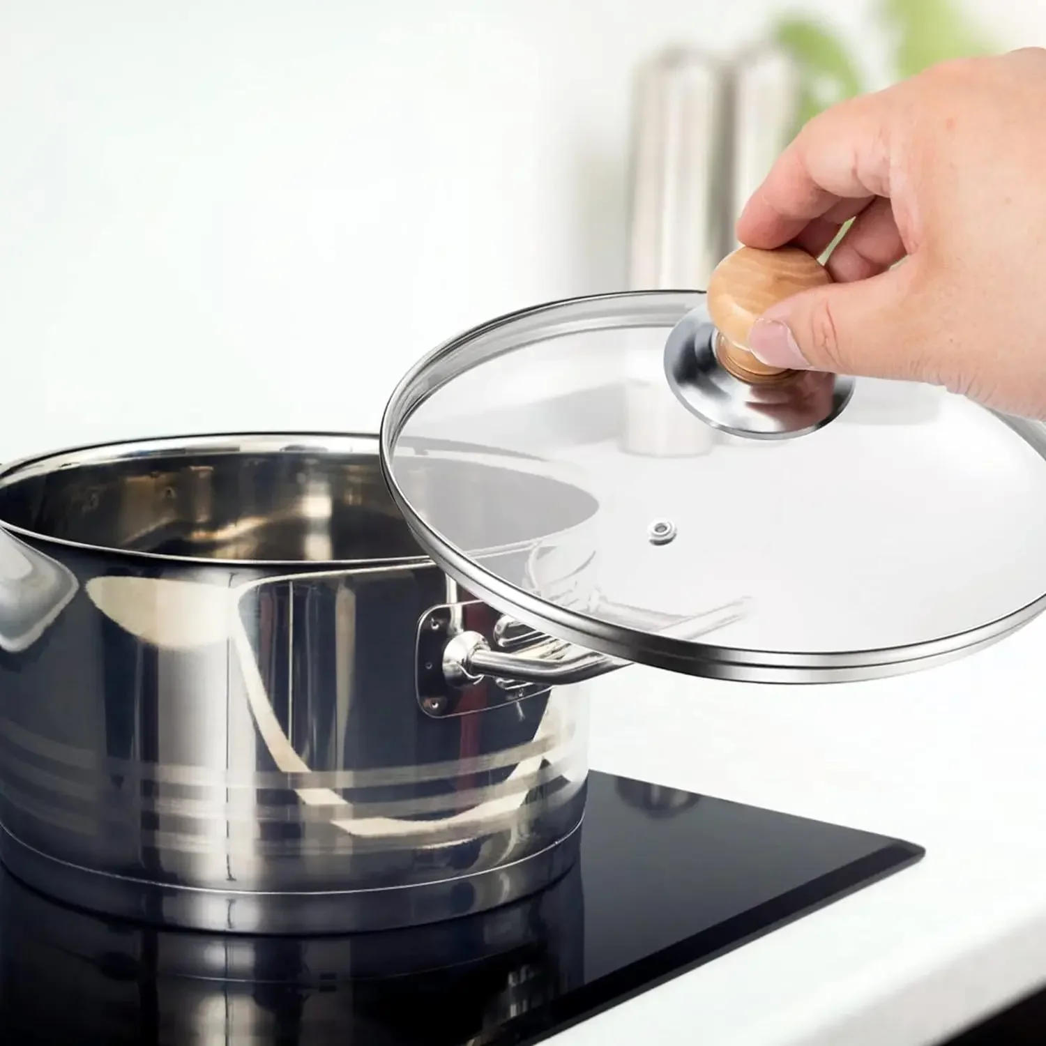 Description Picture 6 of item10/1Pcs Universal Pot Lid Handle Cookware Anti-Heat Hand Grip Pan Cover Replacement Lid Knob Handle Pot Caps Kitchen Accessories