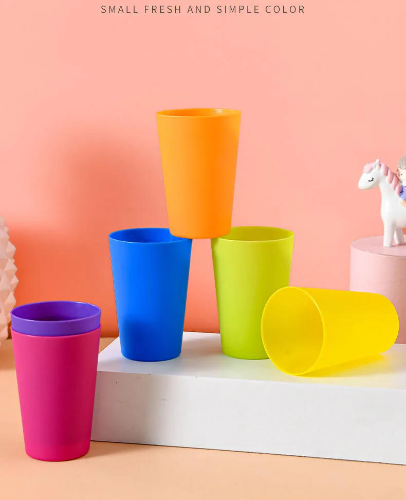 Description Picture 4 of item2pcs/5pcs Soft Plastic Cups 160ml Milk Coffee Beer Mugs for Party Bar Outdoor Portable Camp Picnic Travel Tumbler Candy Reusable