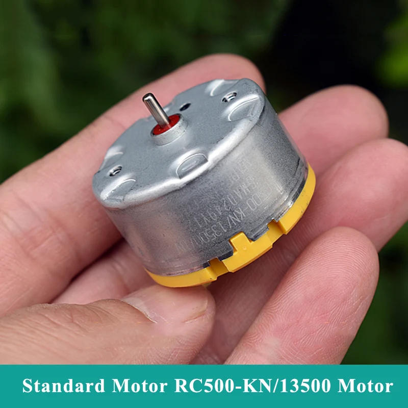 Description Picture 6 of itemS.M.C RC500-KN/13500 Micro 500 Motor DC 6V-12V 5400RPM Mini 32mm Diameter Round Motor DIY Home Sweeper Robot Fragrance Machine