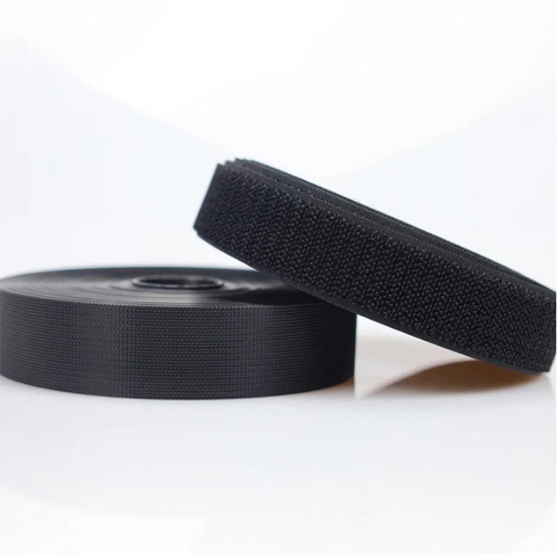 Description Picture 4 of item1M 20/25/30/50/100mm High Quality Strong Adhesive Hook and Loop Fastener Tape Strip Nylon Sticker Hook Loop Sewing DIY No Glue