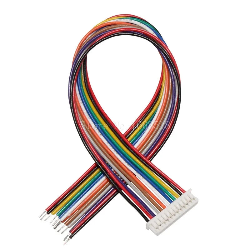 Description Picture 6 of item10PCS JST 1.25mm Pitch Female Socket Terminal Plug Wire Connector 2 3 4 5 6 7 8 Pin 10CM/20CM/30CM 28AWG Electronic Wires Cable