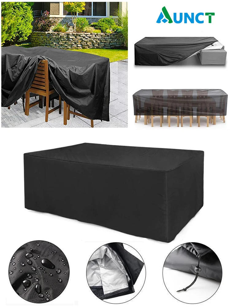Description Picture 3 of item90 Sizes Outdoor Patio Garden Furniture Waterproof Covers Rain Snow Chair covers for Sofa Table Chair Dust Proof Cover