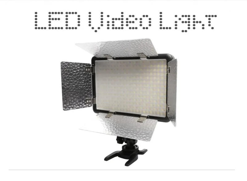 Description Picture 2 of itemGodox LED308C II LED308 3300K-5600K LED Video Light Lamp for DV Camcorder Camera+NP770 4400Ahm Battery & Charger