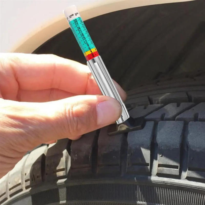 Description Picture 3 of itemCar Tyre Measuring Pen Univers-al Tire Tread Pattern Depth Measuring Tool Automotive Tire Depth Feeler Gauge Thickness Gauges