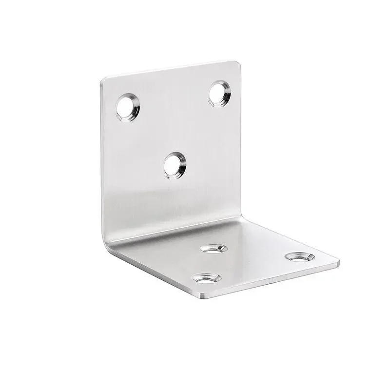 Description Picture 6 of itemThickened Enlarged Corner Code 90 Degree Right Angle Fixing Bracket Triangular Iron Layer Plate Furniture Connector Piece