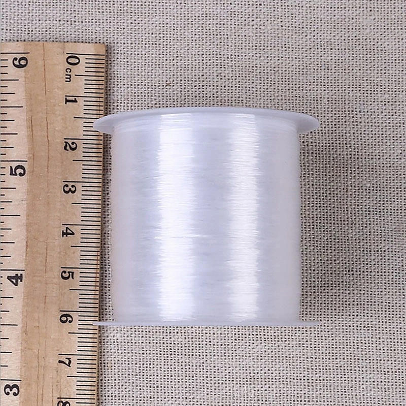 Description Picture 4 of item1pc High Tensile PE Nylon Fishing Line Elastic Thread Spool Invisible Wire Polyester Bait String Monofilament Strong Rope Cord