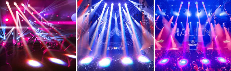 Description Picture 4 of itemRGBW Beam Moving Head Lights 100W Stage Effect Lighting DMX Projection Light for DJ Disco KTV Party Wedding Holiday Bar Club