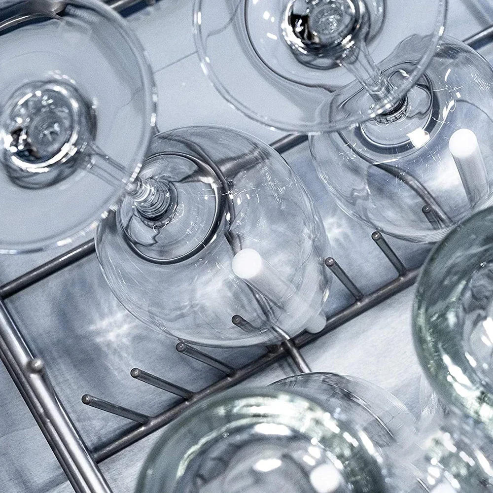 Description Picture 4 of item6pcs Spiked-Glasses Glass Holder for Dishwasher Alleskonner Universal Attachment Holder for Dish Rack Glass Glasses