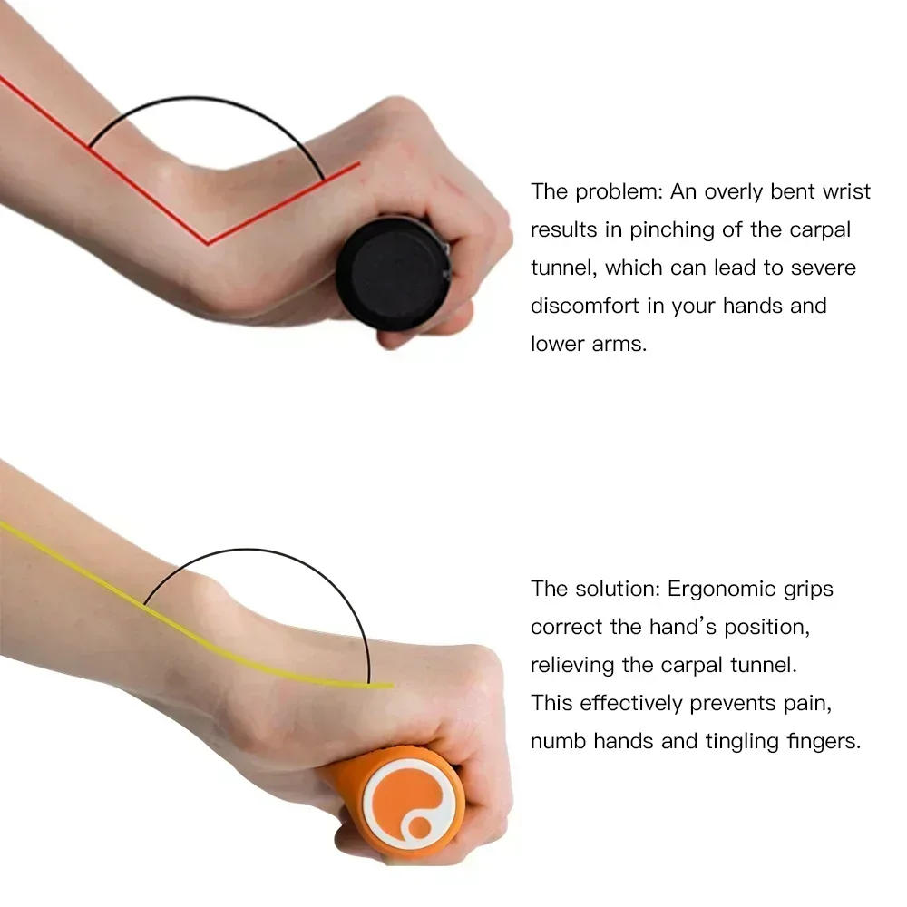 Description Picture 2 of itemAll Mountain Bike Grip 410 411 Innerbarends Bicycle Bar Ends,  Plugs Cap