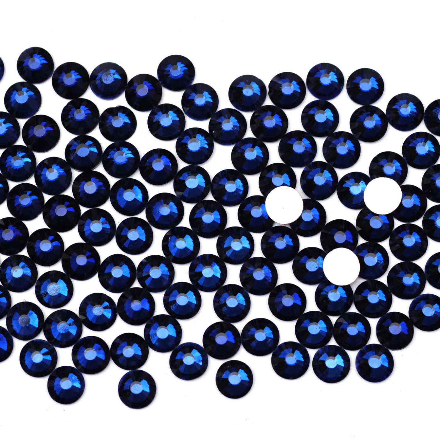 Description Picture 5 of itemYanRuo 2000NoHF Montana Non Hotfix Crystal Flatback Rhinestones Glass Making Beads Accessories Beauty Decorations For Nail Art