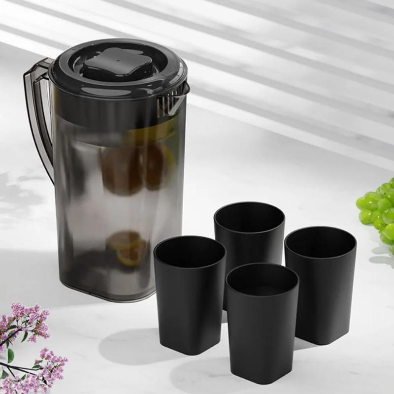 Description Picture 4 of itemHousehold Large Capacity Cold Water Kettle 1.3/2.2/3L Heat Resistant Pitcher Fall-resistant Plastic Juice Jug Refrigerator