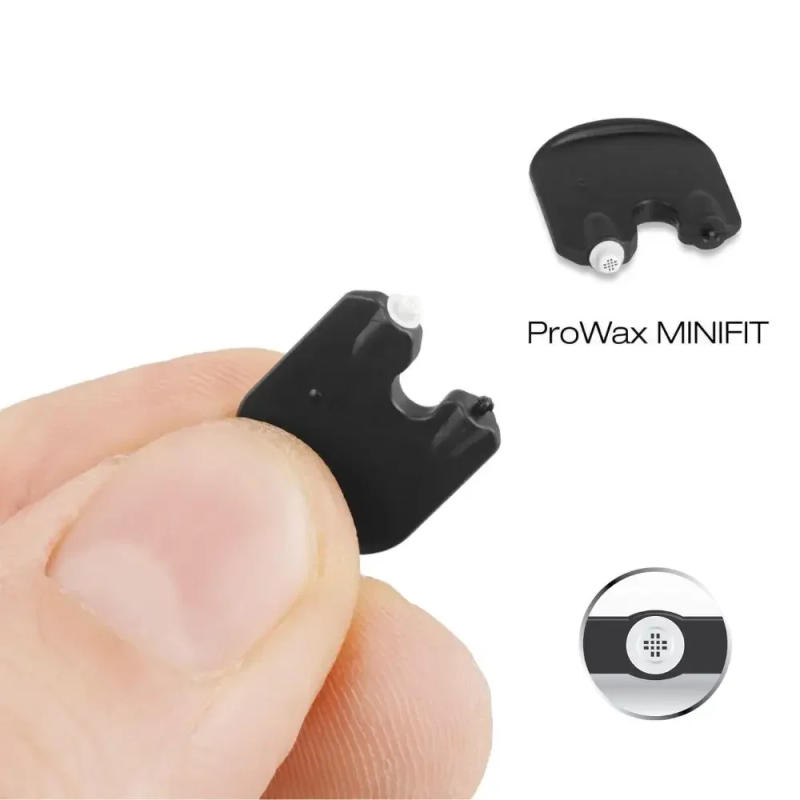 Description Picture 4 of itemHearing Aid Wax Guards Wax Traps Cerumen filters ProWax Minifit for Oticon RIC RITE Hearing Aids Prevents Earwax